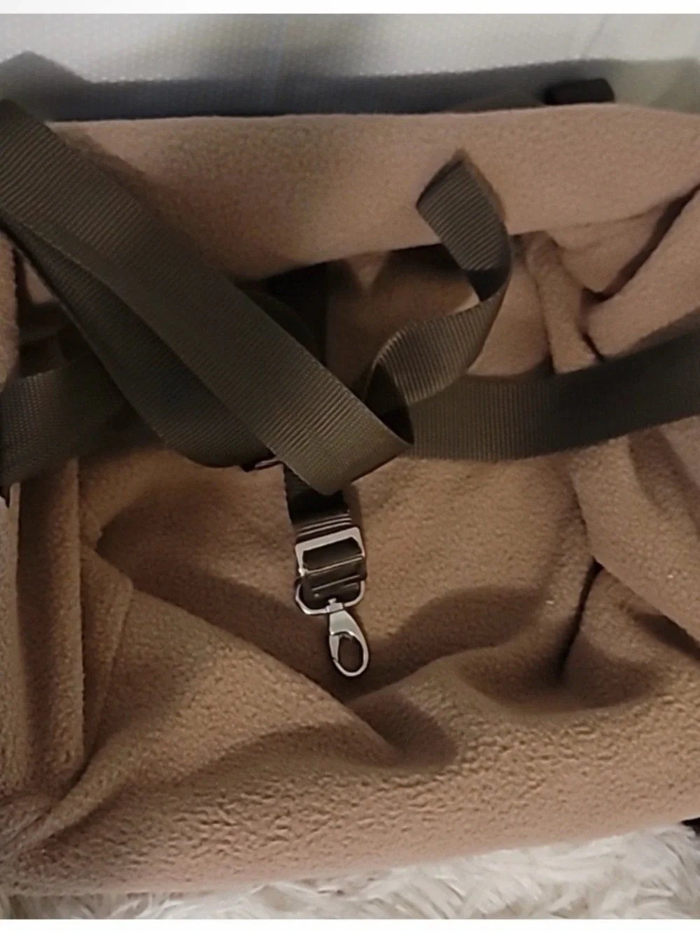 PetSafe Taupe and Cream Pet Bed Cover